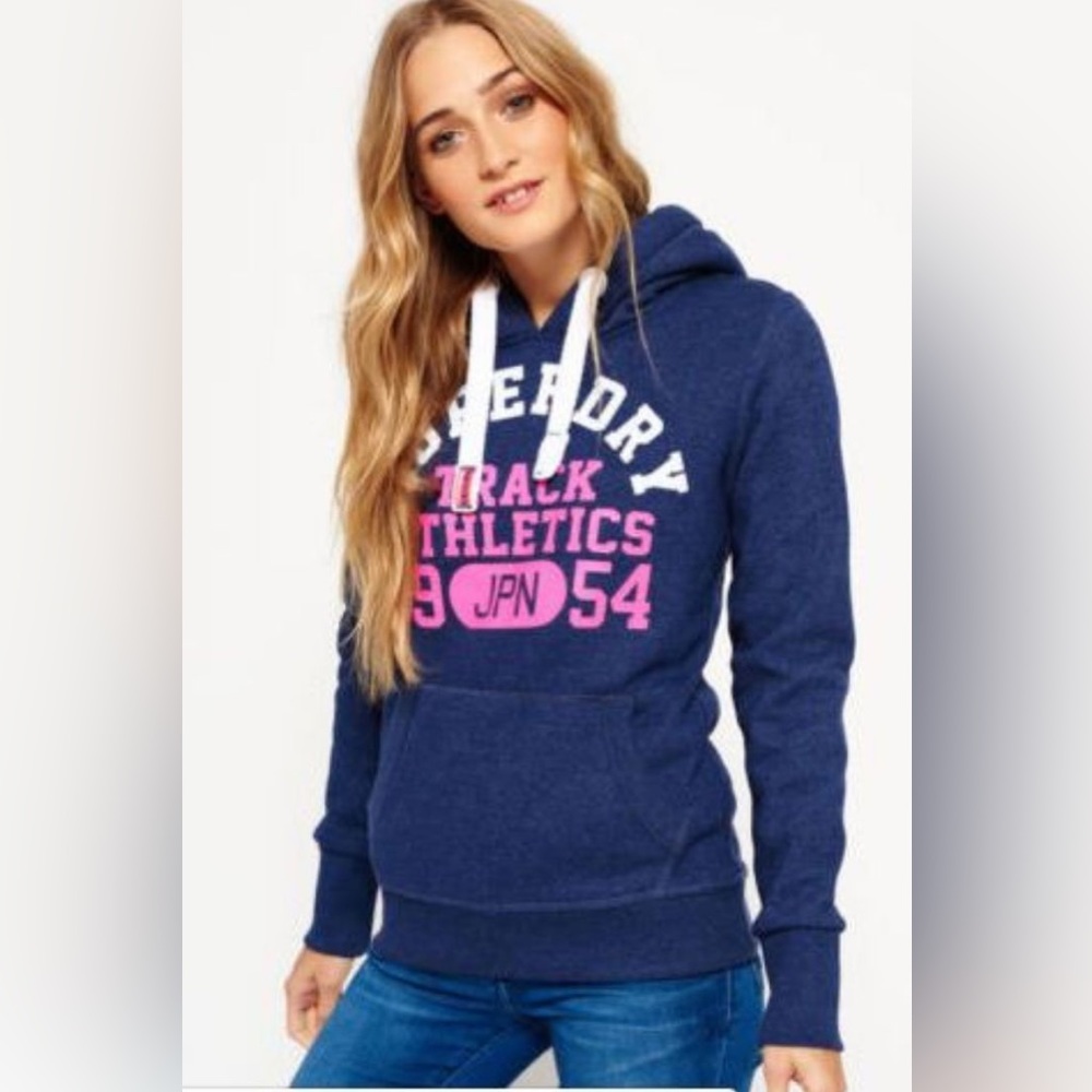 SuperDry Track & Field Hoodie | Woman’s Size Large